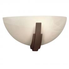  21008ORB-213EB - Wall Sconce - in Oil Rubbed Bronze finish with Marbled Glass