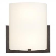  212430ORB-218EB - Wall Sconce - in Oil Rubbed Bronze with Frosted White Glass