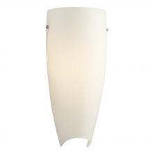  213140BN - Wall Sconce - Brushed Nickel with Satin White Glass