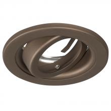  603BZ - 3" Low / Line Voltage Gimbal Ring - Bronze