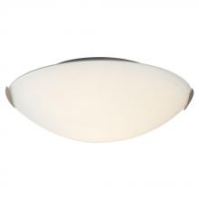  L612413BN016A1 - LED Flush Mount Ceiling Light - in Brushed Nickel finish with Satin White Glass