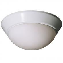  626101WH PL13 - Flush Mount Ceiling Light - in White finish with White Glass