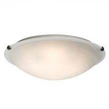  680120MB-ORB - Flush Mount - Oil Rubbed Bronze w/ Marbled Glass