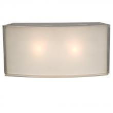  700691SLV - Wall Sconce - Silver w/ Frosted Glass