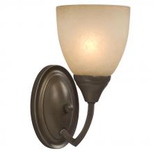  710741TY - Wall Sconce - Tuscany with Tea Stain Glass