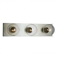  713318PTR - Three Light Vanity Bar - Pewter