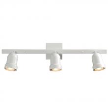  766303WH - Three Light Track Light - White