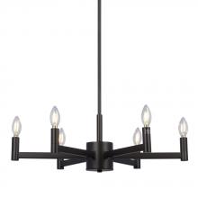  825715BK - 6L Chandelier BK