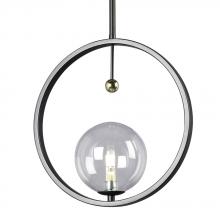  924744BK - Mini Pendant BK w/6", 12" & 18" Ext. Rods