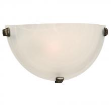  ES208616ORB - Wall Sconce - in Oil Rubbed Bronze finish with Marbled Glass