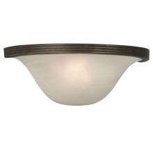  ES250480ORB - Wall Sconce - in Oil Rubbed Bronze finish with Marbled Glass