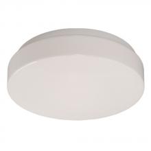  L650102WH010A1 - LED Flush Mount Ceiling Light or Wall Mount Fixture - in White finish with White Acrylic Lens