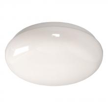  L650202WH010A1 - LED Flush Mount Ceiling Light or Wall Mount Fixture - in White finish with White Acrylic Lens