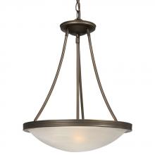  ES811480ORB - Pendant - in Oil Rubbed Bronze finish with Marbled Glass