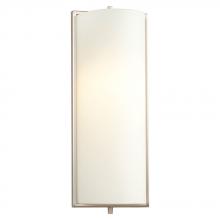  L213150BN012A1 - LED Wall Sconce - in Brushed Nickel finish with Satin White Glass