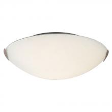  L612410BN016A1 - LED Flush Mount Ceiling Light - in Brushed Nickel finish with Satin White Glass