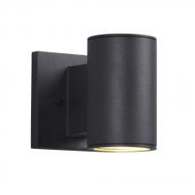  L320891BK - LED 1-Light Outdoor Cast Aluminum Wall Fixture, 1x3W- in Black finish (non-dimmable, 3000K)