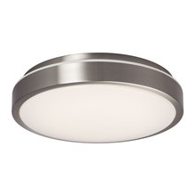  L650901BN016A1 - LED Flush Mount Ceiling Light - in Brushed Nickel finish with White Acrylic Lens