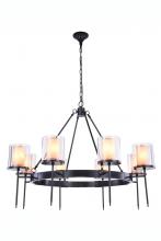  1504G45BZ - Bradford 8 Light Bronze Chandelier