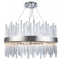  3000D25C - Dallas 16 Light Chrome Chandelier Clear Royal Cut Crystal