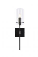  LD2361BK - Elsreth 1 Light Black Wall Sconce