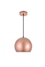  LD2404HG - Kasey 1 Light Honey Gold Pendant