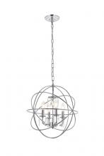  LD5055D16C - Wallace 4 Light Chrome Pendant