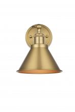  LD7324W7SG - Vaman 7 inch Wall Sconce in Satin Gold