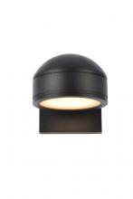  LDOD4016BK - Raine Integrated LED Wall Sconce in Black