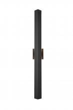  OD505W38BK - Troy 4.5 x 38 inch Outdoor Wall Sconce in Black