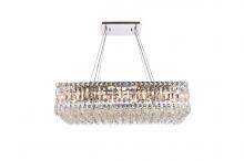  V2034D28C/RC - MaxIme 16 Light Chrome Chandelier Clear Royal Cut Crystal