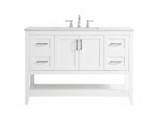  VF16048WH - 48 Inch Single Bathroom Vanity in White