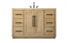  VF29048LO - 48  inch Single Bathroom Vanity in Linen Oak