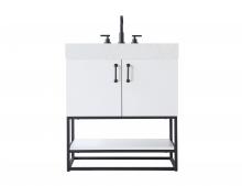  VF29230WH - 30 inch Single Bathroom Vanity in White