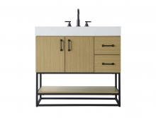  VF29236MHB - 36 inch Single Bathroom Vanity in  Honey Brown