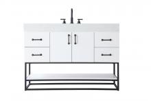  VF29248WH - 48 inch Single Bathroom Vanity in White