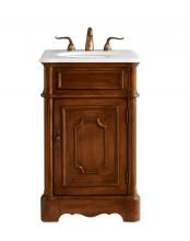  VF30421TK - 21 In. Single Bathroom Vanity Set in Teak