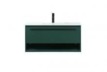  VF43540MGN - 40 Inch Single Bathroom Vanity in Green