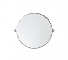  MR6B24GD - Round Pivot Mirror 24 Inch in Gold