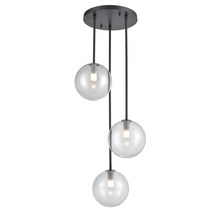  DVP27053GR-CL - Courcelette 3 Light Cluster Pendant