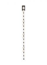  700WSCLR53BZ-LED927 - Sean Lavin Collier 1-light dimmable LED wall sconce with dark bronze finish and crystal shade