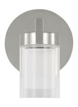  KWWS19927N-277 - Kelly Wearstler Esfera 1-light dimmable LED small sconce with polished nickel finish