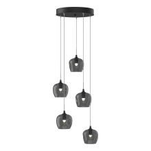  131123-SKT-STND-10-YL0709 - Ume 5-Light Pendant