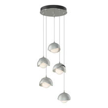  131125-SKT-STND-85-82-GG0711 - Brooklyn 5-Light Double Shade Pendant