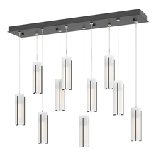  131204-SKT-STND-10-GG0065 - Exos Glass 10-Light Pendant