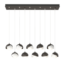  131205-SKT-STND-14-02-GG0711 - Brooklyn 10-Light Double Shade Pendant