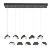  131205-SKT-STND-20-02-GG0711 - Brooklyn 10-Light Double Shade Pendant