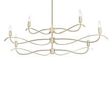  136350-SKT-MULT-86 - Willow 6-Light Small Chandelier