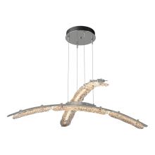  137587-LED-STND-85-ZM0749 - Glissade Double Large LED Pendant