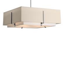  139635-SKT-MULT-82-SF2012-SA2401 - Exos Square Large Double Shade Pendant